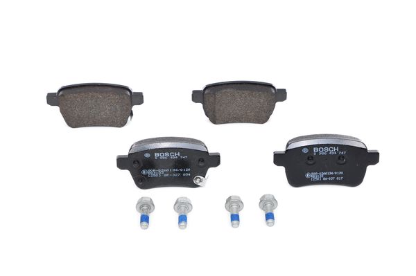 BOSCH 0986494747 Disk Balata Opel; Vauxhall Adam 1.0; Adam 1.2; Adam 1.4; Adam 1.4 Lpg; Adam 1.4 Turbo; Corsa 1.0; Co