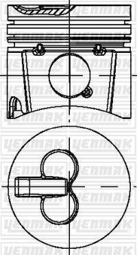 YENMAK 31-04791-050 Piston Segman 0.50 Indica / Indigo / Marina Tcic Turbo-Euro3