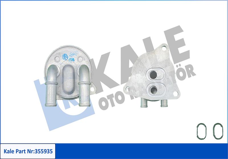 KALE 355935 Yağ Soğutucusu Volvo S60-V40-V60-Xc40-Xc60-Xc90 13> D3-D4-D5-T3-T4-T5