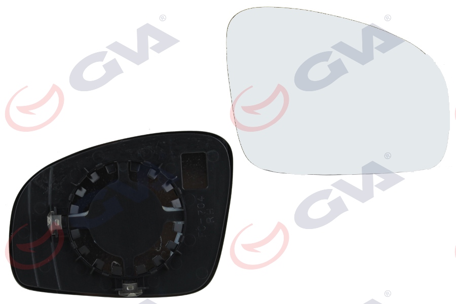GVA 1161232 Ayna Cami Sağ Fabia 08> Isitmali Konveks Vm-608gr