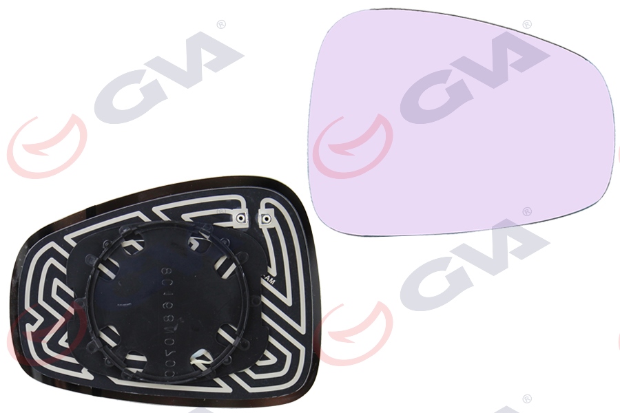 GVA 1122110 Ayna Cami Sağ Gulietta Mito 05-11 08> Isitmali Mavi Cam Konveks Vm-6413bghr