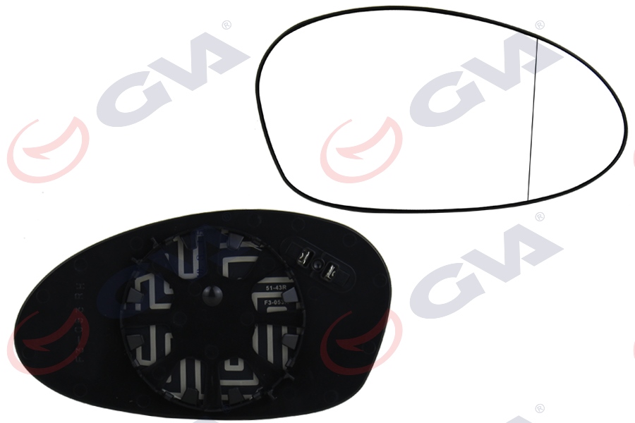 GVA 1199110 Ayna Cami Sag Isitmali Asferik Bmw E87 E90 E92 E93
