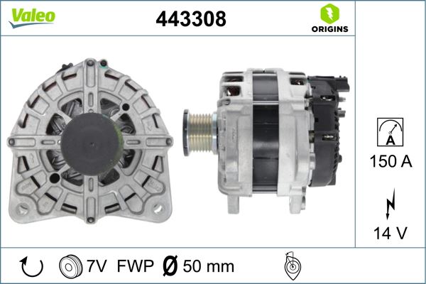 231001430R Alternator 150a