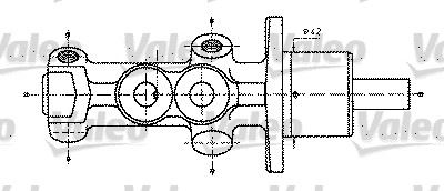 VALEO 402232 Ana Merkez R19-Mgn I 96-99 -Clio I 91-98 -Twng 96 > Abs Li 20.64mm