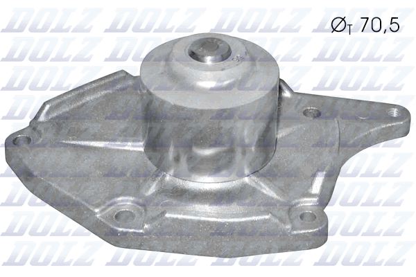 DOLZ R217 Devirdaim Su Pompasi Renault Clio Ii 01>06 Megane Ii 03>08 Kangoo 01> Modus 04> Sc Nic Ii 03>08 1.5dci K9k / Nissan Micra 1.5l K9k K12 03-10 / Note 1.5l K9k E11 06-> / Qashqai 1.5l K9k J10 06->