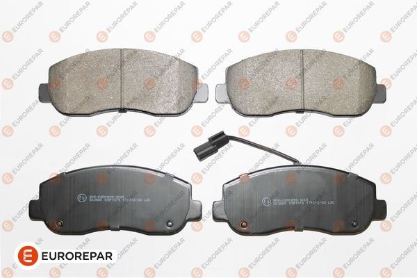 EUROREPAR 1617286480 Ön Balata Master Iii 2.3dci 2.10 >13 > Movano 2.3cdti 5.10 >14 > Nissan Nv400 2.3cdi 11 >