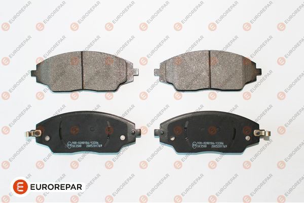 EUROREPAR 1675993580 Ön Balata Chevrolet Aveo Sedan 1.2-1.4-1.6-1.3d 11 > Aveo Hb 1.2-1.2 Lpg-1.4-1.6-1.3 11 > 14 Jant