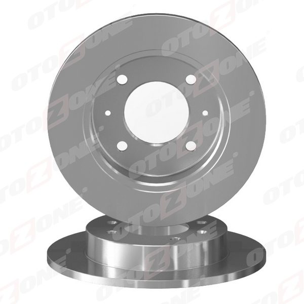 OTOZONE BD8001 Arka Fren Diski Dolu Tip Hyundai Elantra 1.6l G4gr G4ed 96-06 258 Çap X 4 Bijon - Adet Disk Fiya Tıdır