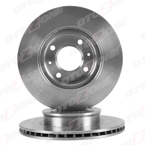 OTOZONE BD8018 Ön Fren Diski Hava Kanalli Hyundai Getz 1.3l G4ea 03-05 / 1.4l G4ee 06-10 / 1.6l G4ed 03-09 / 1.5l D3ea D4fa Crdi 03-09 256 Çap X 4 Bijon - 14 Jant Için - Adet Disk Fiyatıdır