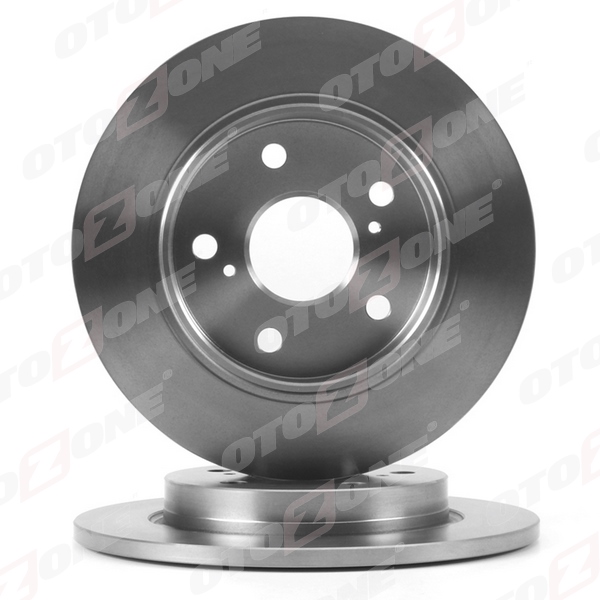 OTOZONE BD9011 Arka Fren Diski Dolu Tip Toyota Auris Corolla 1.4l 1ndtv Nde150 Nde180 D-4d Dizel 07-> / 1.33l 1nr-Fe Nre180 12-> - 270 Çap X 5 Bijon - Adet Disk Fiyatıdır