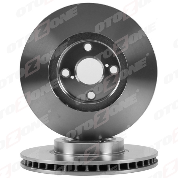 OTOZONE BD9027 Ön Fren Diski Hava Kanalli Toyota Corolla 1.4l 1nd-Tv Nde120 04-06 / Verso 2.0l 1cd-Ftv Cde120 03- 06 275 Çap X 4 Bijon - Adet Disk Fiyatıdır