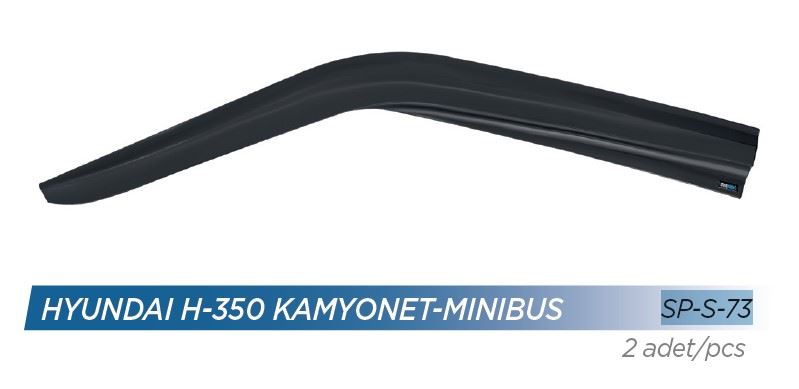 SUNPLEX SP-S-73 Cam Rüzgarliği Hyundai H350 Kamyonet- Minibus 15-17 Sport Style Panelvan 2 Pc