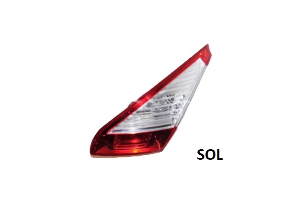 PLEKSAN 3409 Hb Stop Lamba İç Dark Sol 2015-2016 Megane 3