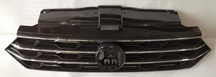 PRO-A 294431 On Panjur Uc Krom Cizgili Saten Siyah Highline T-Roc 2018-2024