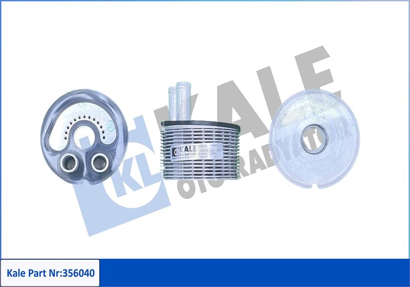 KALE 356040 Yağ Soğutucu Renault Master Ii 2.5dci 06 >-Opel Movano 2.5dti 00 > 1520800qad-1520800qae-4418430-4419347-4431783-4506040-8200004835-8200006472-8200065901-8200554956-82