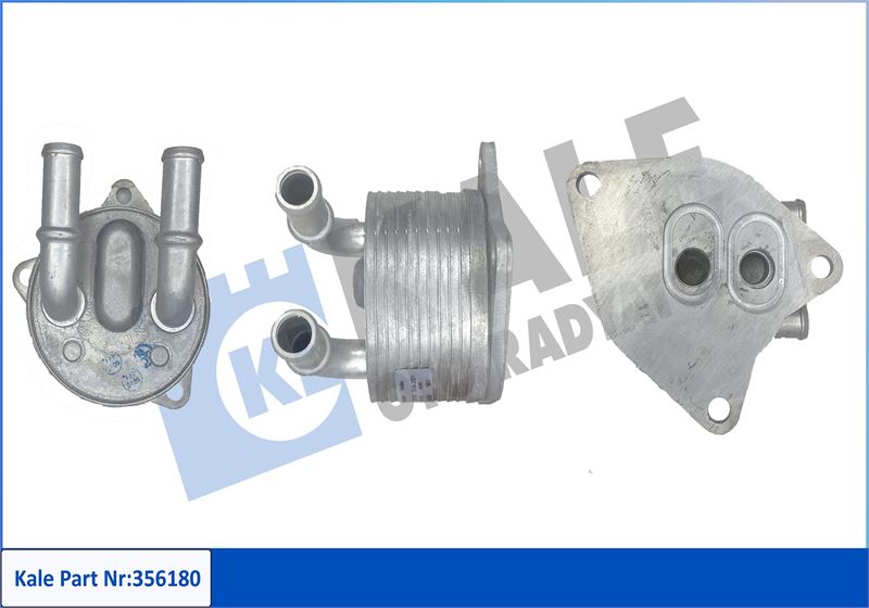 KALE 356180 Yağ Soğutucu Volvo S60 Ii-V40-V60-V70 Iii-V90 Ii 2.0 D2 D3 T4 15 > Conta İleveli Şanziman Şanziman Soğutucu
