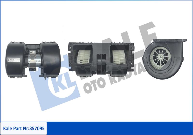 KALE 357095 Kalorifer Motoru Mercedes Sprinter B906 B907 B910 Tavan