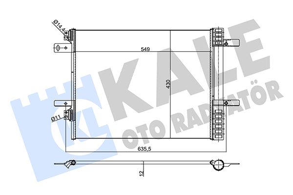 9817275680 Klima Radyatörü  3008/5008/C5 Aircross / Grandland X