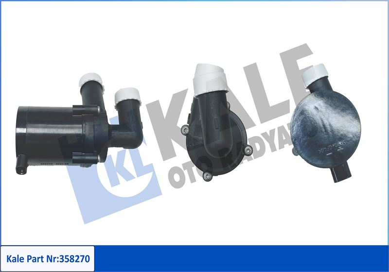 KALE 358270 Elektrikli Su Pompasi A3-Alhambra-Octavia I-Ii-Iii-Superb Ii-Yeti-Caddy Iii-Eos-Golf V Golfvi-Golfvii-Jettaiii-Jettaiv-Sharan-Tiguan-Touran 7n0965561a-7n0965561b