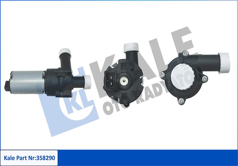 KALE 358290 Elektrikli Su Pompasi A3-A4-A6-Allroad-Tt-Leon-Bora I-Golf Iv-New Beetle-Electric Water Pump 251965561-251965561a-321965561