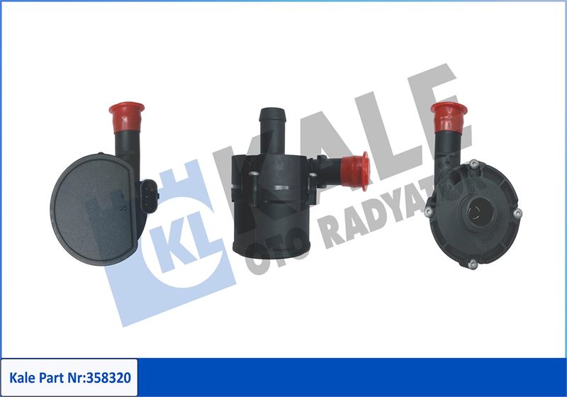 KALE 358320 Elektrikli Su Pompasi A1 City Carver-A1-A3-Q2-Q3-Tt-Alhambra-Alhambra Van-Aronaateca-Ibiza Ii-Ibiza Ibiza Iv-V-Leon-Toledoiv 5g0965567a-5q0965567h-5g0965567b-05k0035190-2h6965567-2q0965567b-5g0965587a