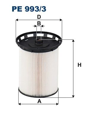 MAHLE-KX493D Yakit Filtres ( Mazot ) Touareg (Cr7-Rc8) 3.0 Tdi 2007-2023 Q7 Q8
