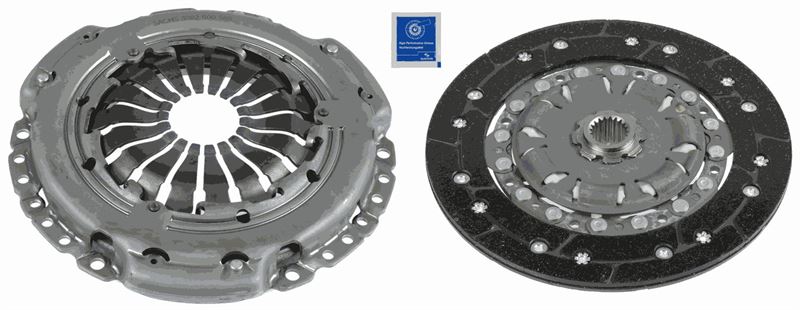 SACHS 3000951989 Debriyaj Seti Astra J Meriva B Aveo T300 A14xer A14nel A14net B14xer İki Diskli Volana Sahip Motor İçin