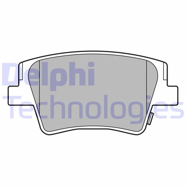 DELPHI LP3553 Fren Balatasi Hyundai