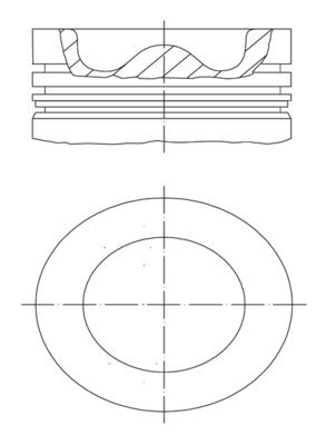 MAHLE 011PI00109002 Motor Piston Segman 0.50-83.50mm Opel Antara 2.0 Cdti 06-11 -Chevrolet Nubira 2.0 D 05-11 -Lacetti 2.0d 07> Epica 2.0d 04-11 -Cruze 2.0cdi 09> Captiva 2.0d 07>