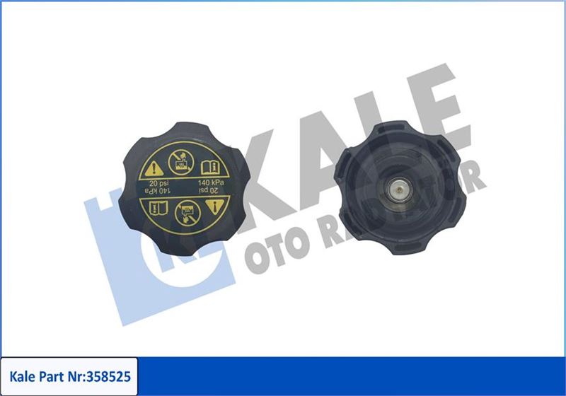 KALE 358525 13544913 Genleşme Kavanozu Kapaği Radyator Ek Su Depo Astra J-Insignia-Corsa D-Corsa E-Cruze- Adam-Mokka