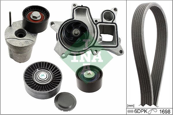 INA 529036930 Kanalli Kayis Seti Bmw E81 E82 E87 E88 E90 E92 E93 Kutuklu. Devirdaimli