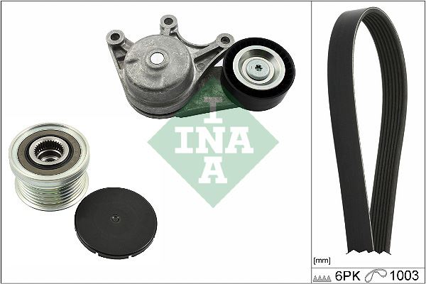 INA 529048320 Kanalli Kayis Seti Bmw F20 F21 F22 F23 F30 F31 F34 F35 F32 F33 F36 F07 F10 F11 F18 E84 F25 F26 F15 F 16 E89 Kutuklu. Alternator Kasnakli