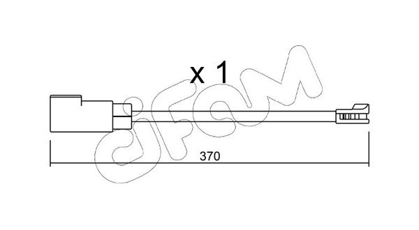 FORD BK312N248AE Fren Balata Fişi Arka Transit V-363 14> 310 Mm