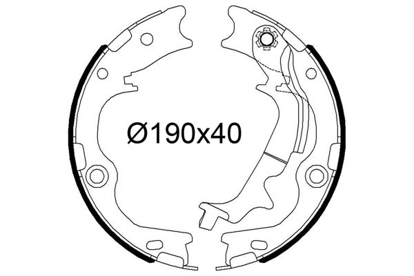 VAL-564255 Fren Balatasi Pabuclu Ix35 Sportage