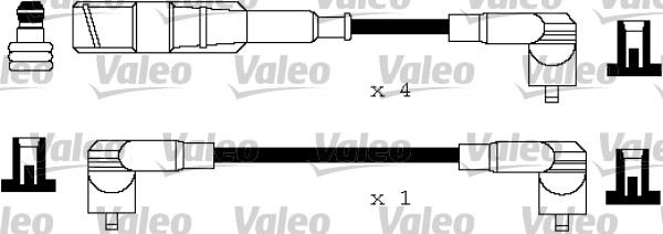 VALEO 346118 Ateşleme Kablo Tk.