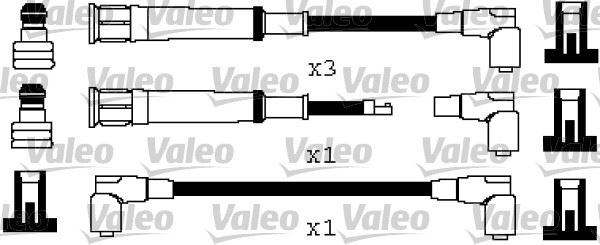 VALEO 346378 Atesleme Kablosu Seti Bmw M40 M43 E36