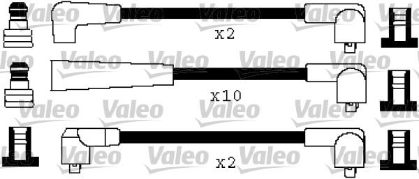 VALEO 346479 Ateşleme Kablo Tk. Jaguar