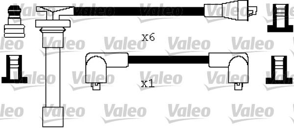 VALEO 346550 Ateşleme Kablo Tk. Jaguar