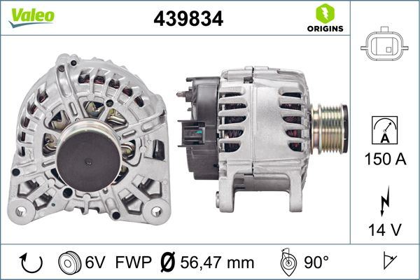 MGA-28112 Alternator 150a Lodgy Dokker Duster