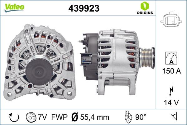 VAL-439923 Alternator Renault Nissan 1.6 Dci