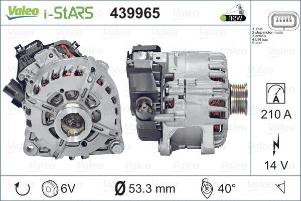 PSA-9826549680 Yeni Alternator