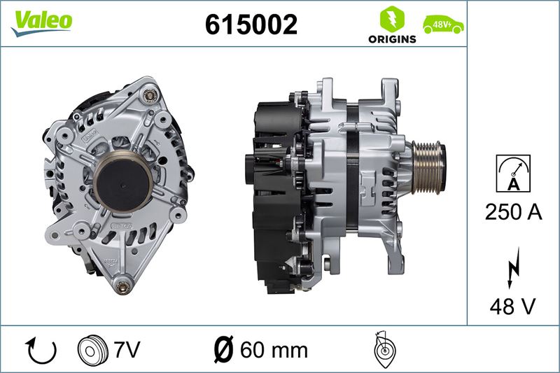 VALEO 615002 Ibsg Alternatör Hyundai - Kia
