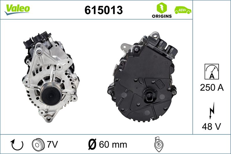 VALEO 615013 Ibsg Alternatör Hyundai - Kia