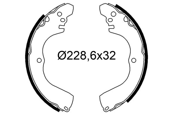 VAL-564287 Fren Balatasi Pabuclu Outlander Pajero