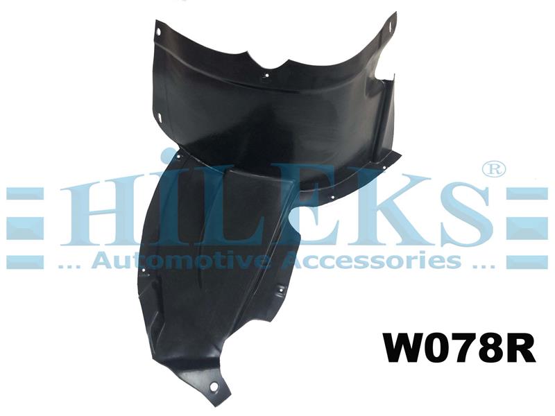 HILEKS W078R Çamurluk Davlumbazi Önün Önü Sağ Passat 10-15