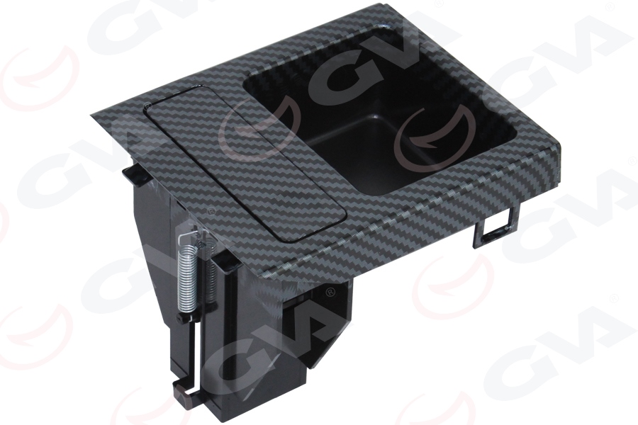 GVA 9103624 Bozuk Para Kutusu Orta Konsul Karbon Fiber Siyah Bmw E46 98>06