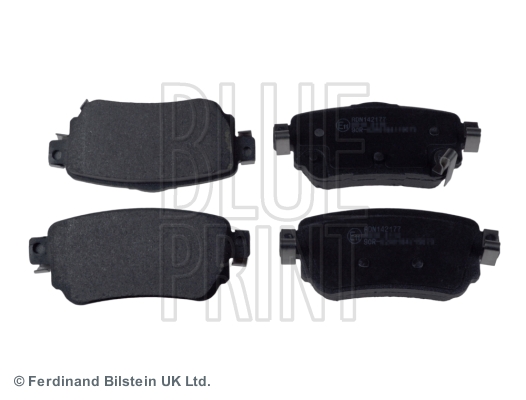 BLUEPRINT ADN142177 Arka Fren Balata Renault Kadjar 15> Koleos Ii 18> / Nissan Qashqai 1.6l Dci R9m Dizel 11-> / X-Trail 1.6l Dci T32 12->