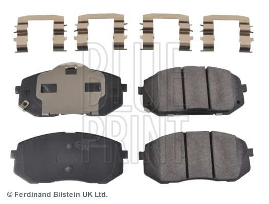 BLUEPRINT ADG042161 Ön Fren Balata Hyundai İx35 2.0l D4ha Crdi Dizel 136hp 10-15 / Kia Sportage 2.0l D4ea D4ha Dizel 06-15 Balata Yüzeyi Eğik