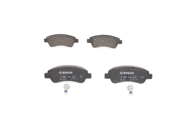 BOSCH 0986494027 Disk Balata Citroen; Ds (Citroen); Opel; Peugeot; Vauxhall 1007 1.4; 1007 1.4 Hdi; 1007 1.6; 2008 1.
