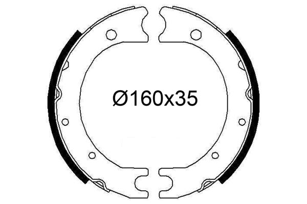 VALEO 564318 Pabuçlu Fren Balatasi Toyota Land Cruiser I Ii Iii